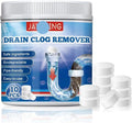 Biodegradable Drain Cleaning Tablets - Unclog Kitchen Sink Bathtub Shower Toilet &amp More(2PCS)