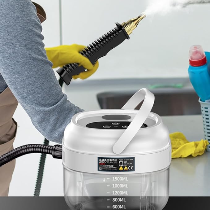 Car Steam Cleaning Handheld Steam Cleaner High Pressure Steam Cleaner High Temperature Steam Cleaner for Home Kitchen