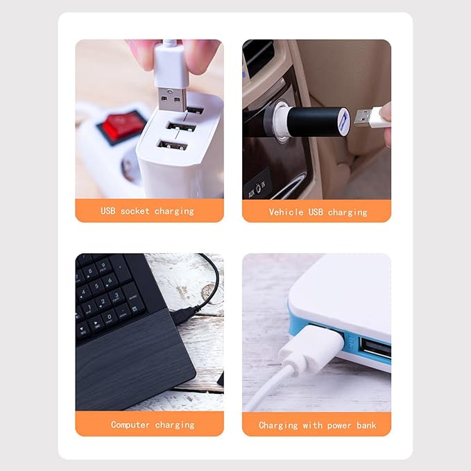 Portable Cordless Stick Vacuum Flexible Brush Head Light Weight Quiet Handheld Vacuum Cleaner for Cleaning Carpet and Hardwood Floor Pet HairDebrisDustsCrumbs