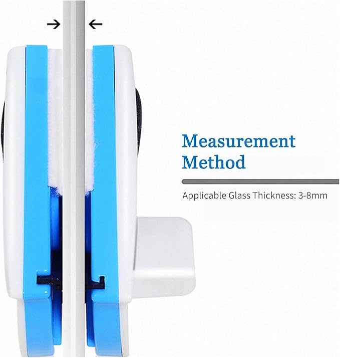 Household Office Window Magnetic Glass Cleaning Tool Automatic Water Discharge Double-Layer Wiper