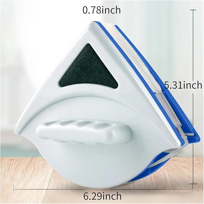 Household Office Window Magnetic Glass Cleaning Tool Automatic Water Discharge Double-Layer Wiper