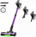 KIKETECH Cordless Vacuum Cleaner with Self-Standing Lightweight Powerful Suction VacuumLED Screen Stick Vacuum Cleaners for Home for Pet Hair Carpets Hardwood Floors B31