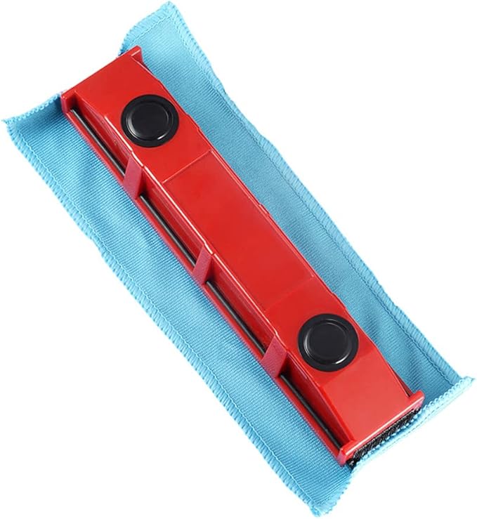Double-Side Window Glass Wiper Gadgets Fits for Single Glazed for Anti-Fall
