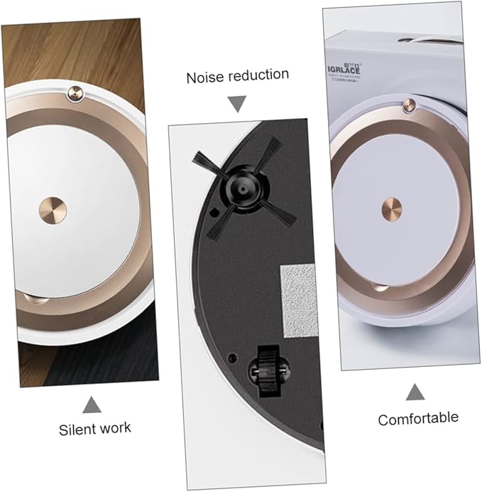 Smart Smartphone Control Compact Floor Mopping and Suction Upgraded for Home Use on Carpets and Hard Floors