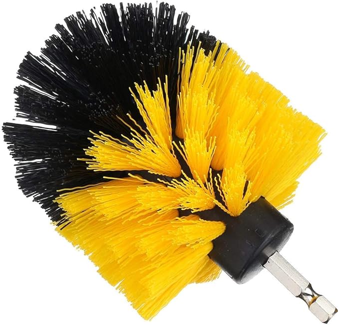 16Pcs/Set Drill Scrubber Cleaning Brush Kit for Bathroom Surfaces Tub Tile and Grout