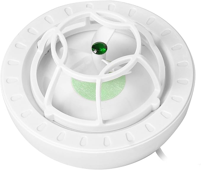 Pwshymi Ultrasonic Mini Dishwasher Cleaner for Household Kitchen USB Plugin Compact Green 4.6ft Cable (Green)