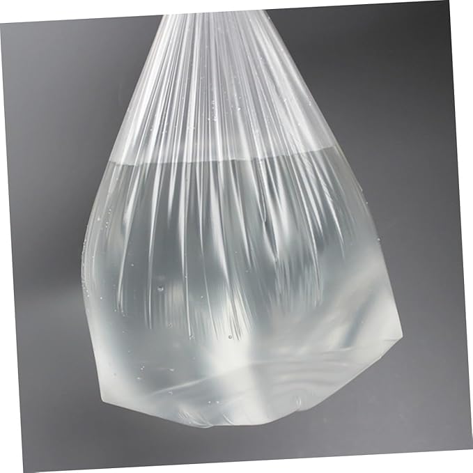 VICASKY Thickened Plastic Trash Bags 6 Rolls 45x50cm 30 Pieces Each Disposable Garbage Bags for Kitchen Bathroom Bedroom Home Use