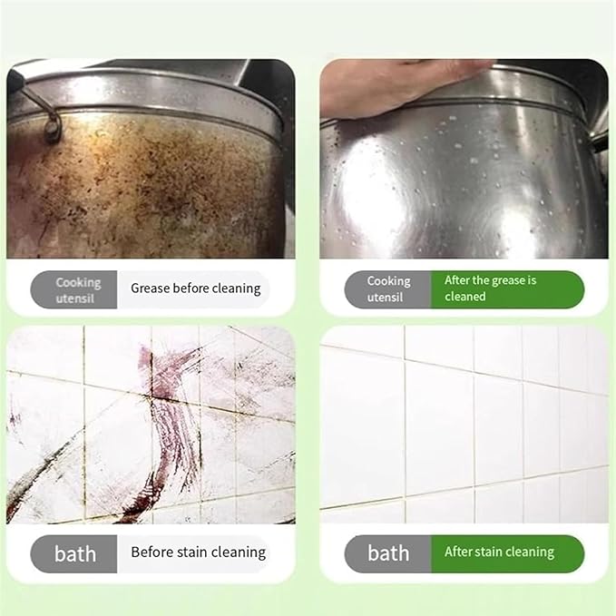 Cleaning Milk House CleanerHeavy Oil CleanerStain- Effective Multi-purposeCleanerEffective Cleaning Milk for Multi-Scene Kitchen UseFor Kitchen Household (1pcs)