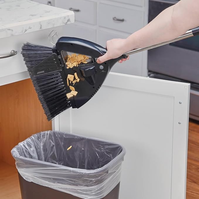 LivingSURE Cordless 2-in-1 Sweeper with Built-in Vacuum