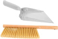 Cabilock 1set Wooden Handle Hand Broom with Dustpan Small Whisk Broom for Cleaning Home Furniture Sofa and Carpet Compact Design for Easy Dust Removal and Portability