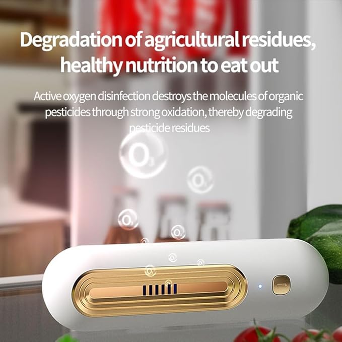 Fridge Deodorizer Odor Eliminator Kitchen Essentials Soda Baking Box Air Freshener Rechargeable Reusable Remover Small Storage Container Accessory Compact Cordless
