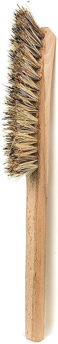 Redecker Union Fiber Corner Brush with Untreated Beechwood Handle 11-Inches