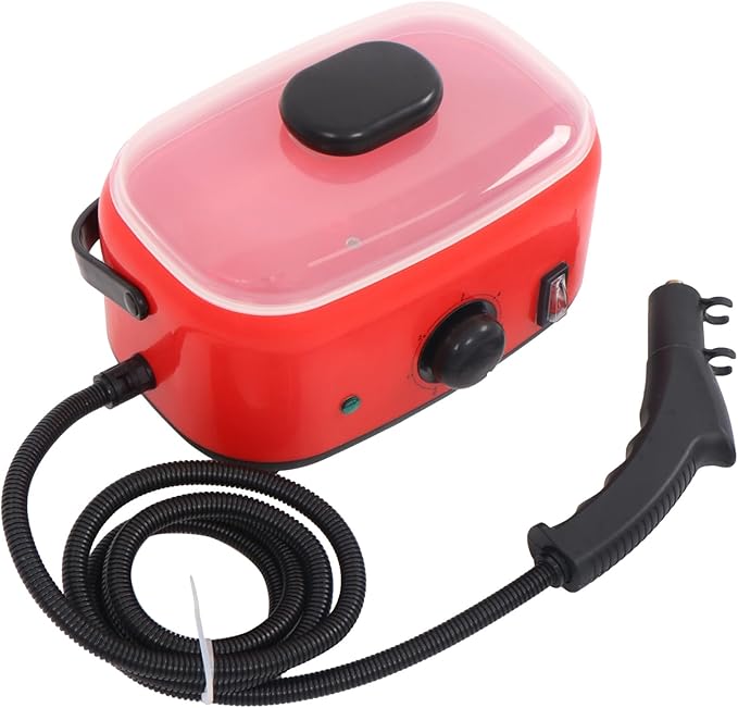 1500ml 2500W Steam Cleaner High Pressure Portable Steamer 5-in-1 for Window Washing Fabric Refreshing Car Detailing Bathroom Sanitizing