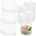 VICASKY 150 Pcs Self Standing Garbage Bags for Kitchen Sink Strainer Transparent Trash Bags for Daily Use Upright Waste Bin Liners for Bathroom Bedroom Office Food Scrap Disposal