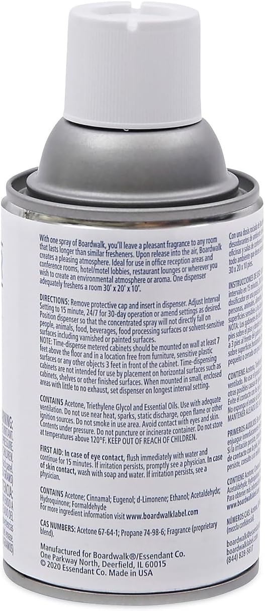 BOARDWALK 903 Metered Air Freshener Refill Cinnamon Sunset 5.3 oz Aerosol 12/Carton