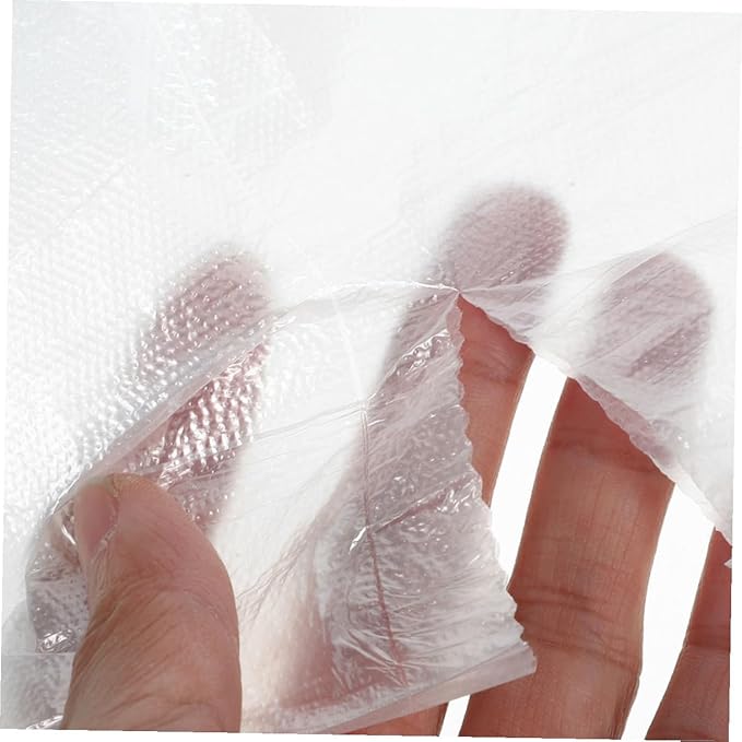 Thickened Plastic Trash Bags 300pcs (45x50cm) Flat Open Garbage Liners for Office Bathroom Kitchen Wastebasket Use
