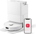 roborock Qrevo Pro Robot Vacuum and Mop with FlexiArm Design Edge Mopping Dynamic Hot Water Mop Washing and Auto Mop Drying Intelligent Dirt Detection 7000 Pa Suction Ideal for Carpets