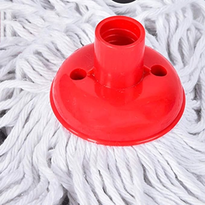 Mop - Microfiber Rotating Hardwood Floor with Stainless Steel Handle Washable Reusable