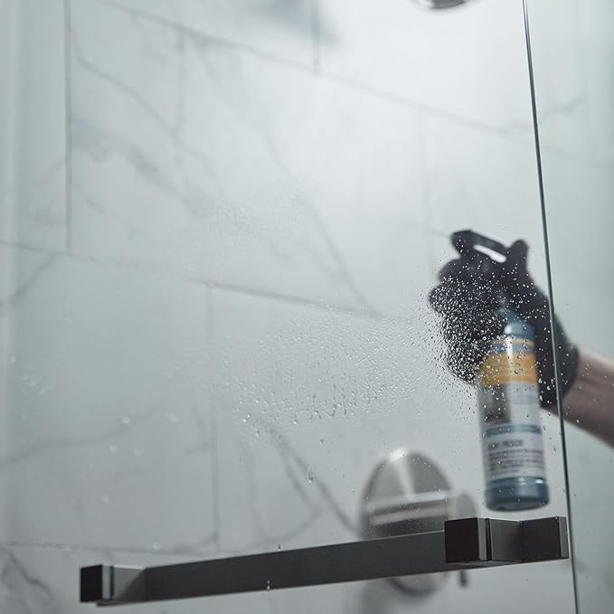 Mapei UltraCare Sealer for Glass Tiles &amp Shower Doors 12 oz Spray Easy-to-Use Protective Barrier for Water Repellency Reduces Soap Scum &amp Hard Water Buildup Keeps Glass Cleaner Longer