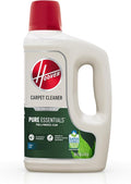 Hoover Pure Essentials Carpet Cleaner Solution 50 oz. Fresh Rain Scent Natural Plant Based Formula Deep Cleaning Carpet Shampoo Solution Pair with Hoover Carpet Cleaner Machine