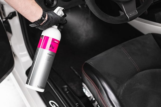 KOCHCHEMIE Fresh Up - Eliminate Unpleasant Smells in Vehicles Such As Smoke and Animal Odor Deodorizes Leaving a Fresh Fragrance NTA-Free &amp Safe on Textiles Upholstery Roof Liners Etc. (1 Lit
