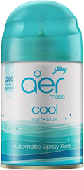 Godrej aer Matic Automatic Air Freshener Refill Cool Surf Blue 225 ml Aer-11 225 ml (Pack Of 1)