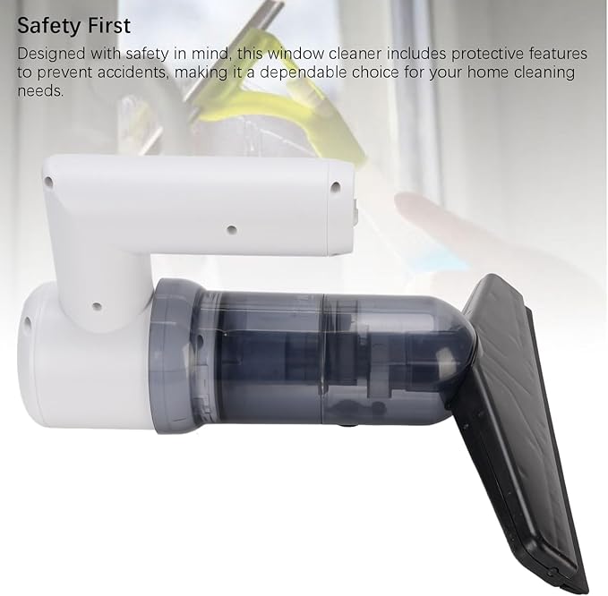 Automatic Window Cleaner Electric Design Water Absorption Anti Condensation for Glass Anti Fog Safety Features Li Battery 2000mAh (1#)
