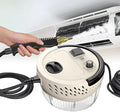 2500W Handheld Steam Cleaner with 3 Brush Heads 6-Speed Air Volume Adjustment Suitable for Cleaning Ovens Furniture Cars Glass Floors