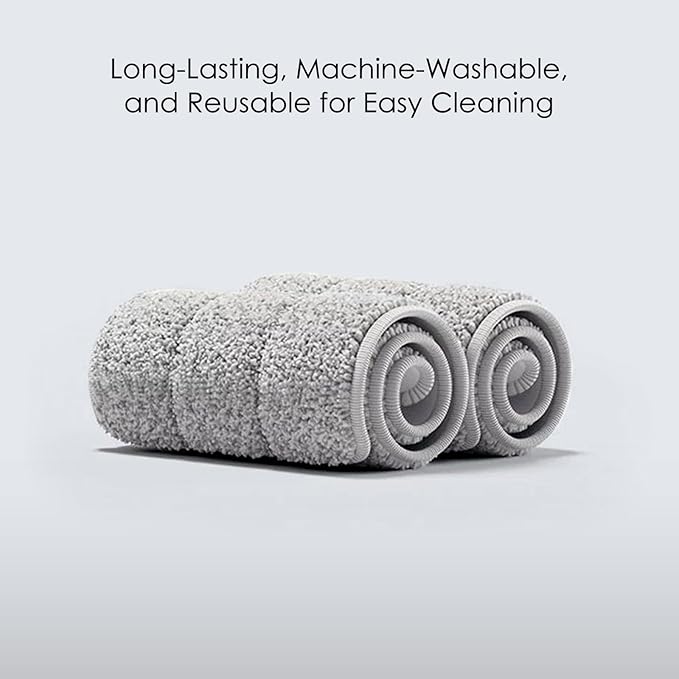 FEPPO 2-in-1 Steam Mop &amp Handheld Cleaner Bundle with 10-in-1 Accessories &amp 4 Washable Pads (Includes 2 Extra Pads) - 1300W Powerful Steamer for Floors Hardwood Tile Grout Windows Kitchen