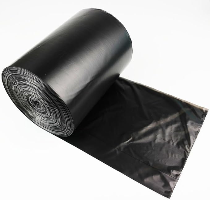 13 Gallon Kitchen Trash Can Liners 130 Counts Black