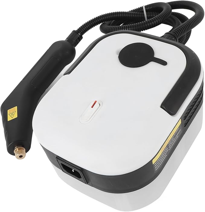 Handheld Steam Cleaner High Temperature Steam Cleaning Machine with Multiple Brush Heads for Kitchen Home Car Windows Sofa Stove (US Plug 110V)