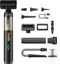Fanttik Slim V10 APEX Cordless Car Vacuum 4-in-1 Portable Mini Handheld Vac 19kPa Suction Power Upgraded Smart Digital Display 2 Suction Modes for Small Jobs Car Office Desk Keyboards (Black)
