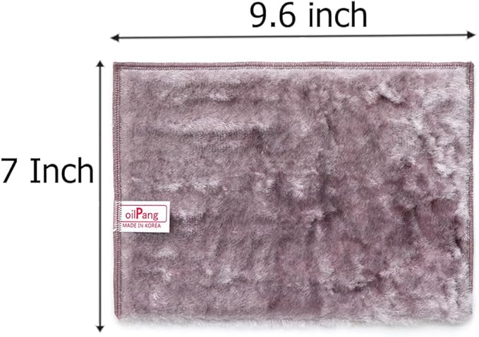 5 PCS Medim Size Eco-Friendly Viscose Dish Cloths for Kitchen Cleaning - Scrubber Washcloth (5 Medium)
