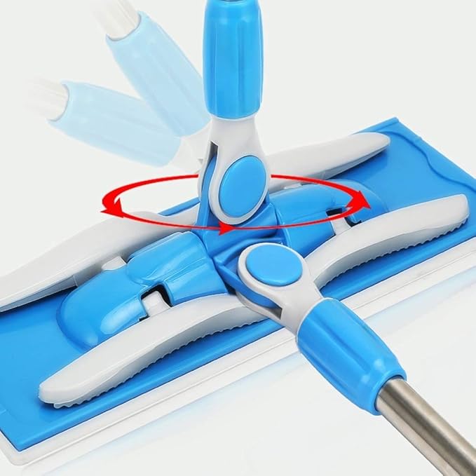 Mop Cleaning Tool Wipe the roof Artifact to the Kitchen Tile Home Telescopic decontamination mop(E)