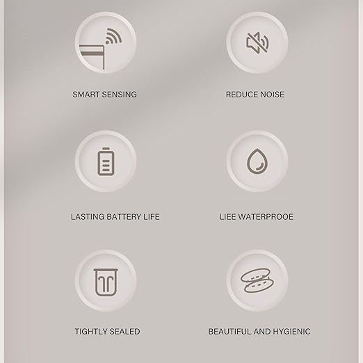 TOPINCN Motion Sensor Trash Can 18L Automatic Induction Garbage Bin Trash Can Slim Small Trash Bin Wastebasket for Toilet Bedroom Office Kitchen