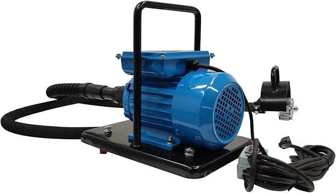 Hand-Pushed Electric Deck Rust Remover with 5 Brush Heads Steel Plate Surface Rust Remover Handheld Deck Scaler with 22.97Ft Length Cable 110V 1100W