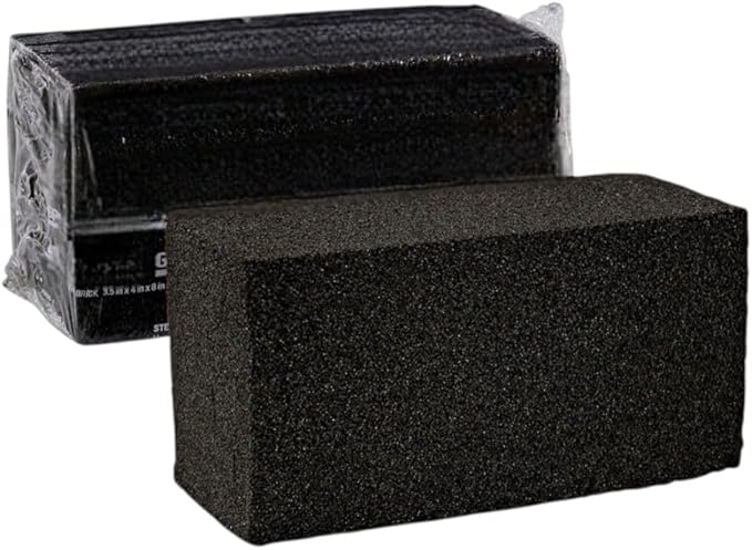 Power Tools For Boardwalk GB12PC 8 x 4 Grill Brick - Black (12/CT) Mod-C26PO-7761