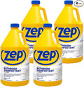 Zep All-Purpose Bathroom Disinfectant Cleaner - 1 Gallon (Case of 4) ZUAPBD128 - Virucidal Fungicidal Mildewstat Kills 99.9 Percent of Germs in 60 Seconds