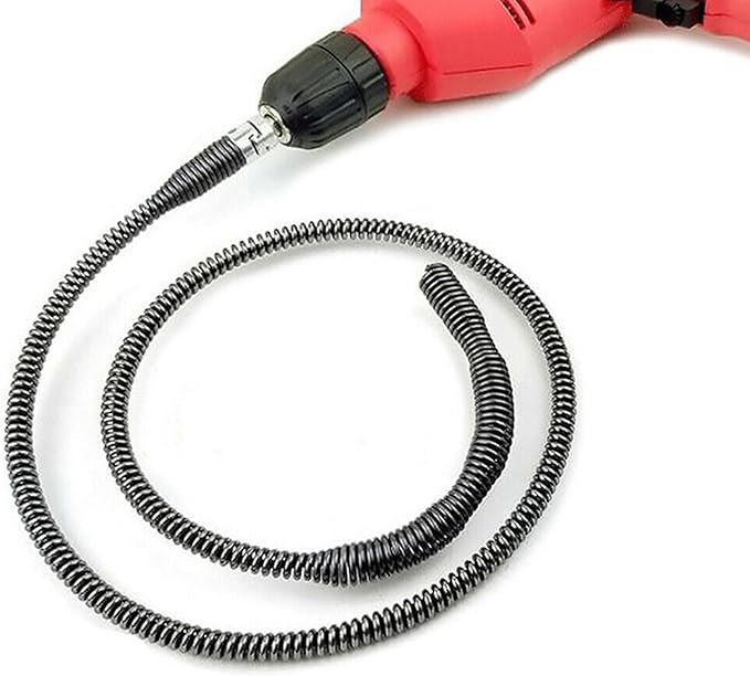 Drain Clog Remover Tool Dredge Tool Grabber Pickup Clog Remover Universal Spring Pick Up Reacher Bendable Hose For Bathtub Kitchen Sink