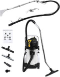 1000W 30L/7.93Gal Commercial Carpet Cleaning Machine 3 in 1 Professional Extractor Upholstery Wet Dry Vacuum Cleaner Portable Spot Cleaner for Hotels Offices