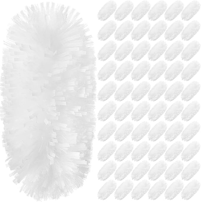 60 Count Electrostatic Duster Refills Compatible with Swiffer Duster Multi-Surface Dusting Refills Microfibre Feather Dusters for Cleaning Unscented