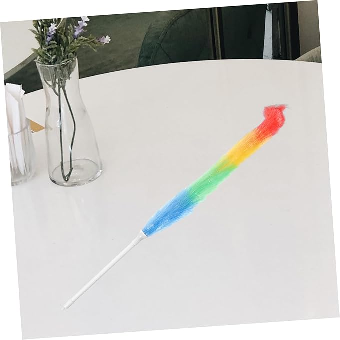 VALICLUD Multifunctional Household Duster with Ergonomic Handle for Easy Dust Removal Ultra Cleaning Brush for High and Hard to Reach Areas Convenient Hanging for Storage Home Cleaning Tool