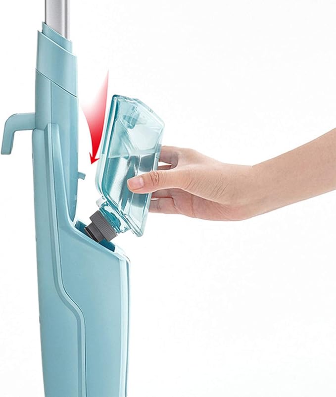 Homasy Floor Mop Multifunctional Steam Mop Hard Floor Steam Cleaner Chemical-Free Cleaning Blue