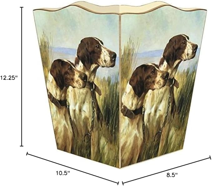 Marye-Kelley WB134-Pointers Wastepaper Basket