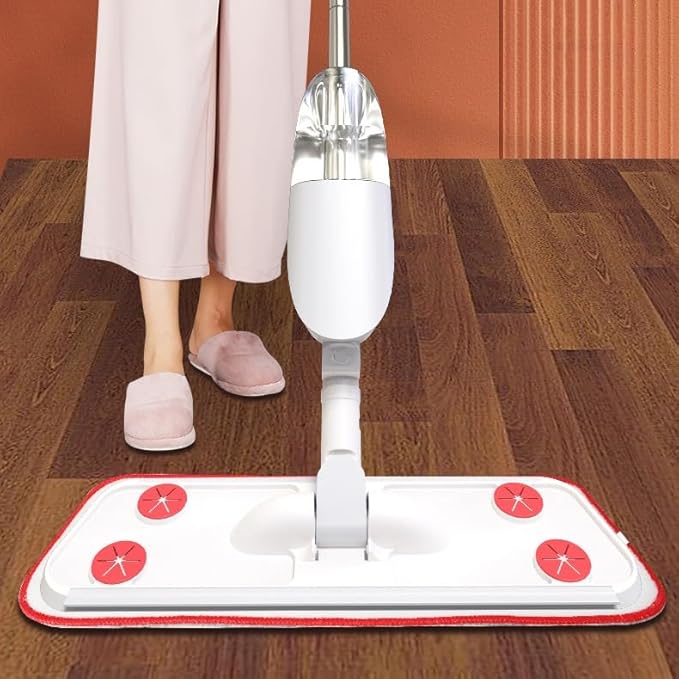 Large Panel Household Spray Mop Wet and Dry Flat for Living Room