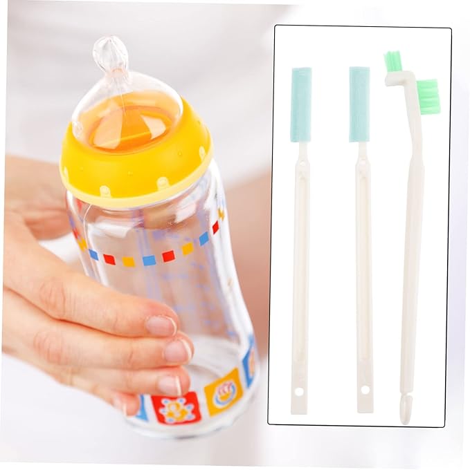 DECHOUS 36pcs Small Groove Cleaning Brush for Deep Detail and Hard Reach Areas Ergonomic Handle for Kitchen Bathroom and Window Cleaning