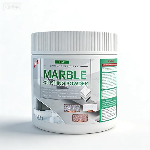 Professional Marble Polishing Powder Granite Polishing Kit Marble Floor Polish – Restore Shine &amp Remove Dullness Safe for All Kinds of Stone Countertops Floors (10 oz)
