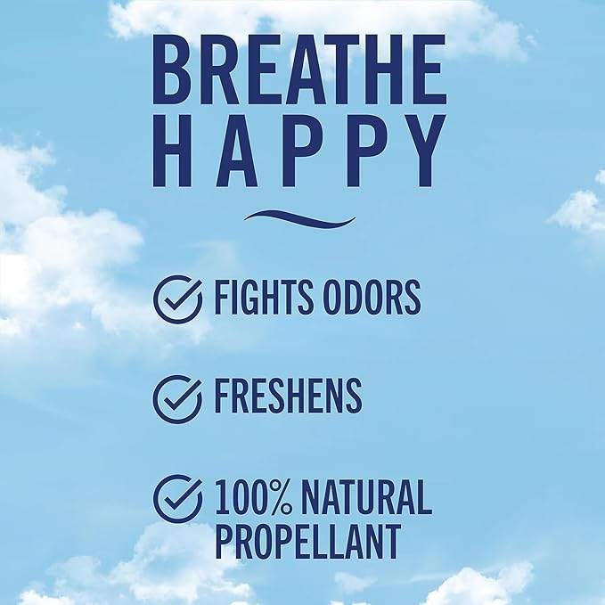 Febreze Odor-Fighting Air Freshener Room Fresheners Air Effects Air Spray Air Mist 8.8 Ounce - 3 Variety Count (Pack of 1) (Crisp Clean Linen &amp Sky Ocean)