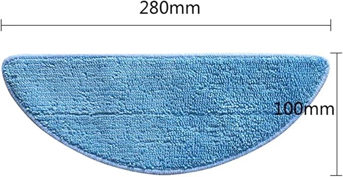 4/10pcs Mopping Pad forCompatible for Tesvor M2 Robot Vacuum Cleaner Spare Parts Household Cleaning Replacement Accessories(10 Pack)