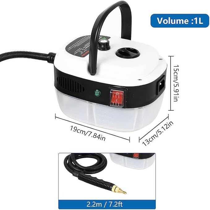 2500W High Temperature Pressurized Steam Cleaner Kitchen Portable Handheld